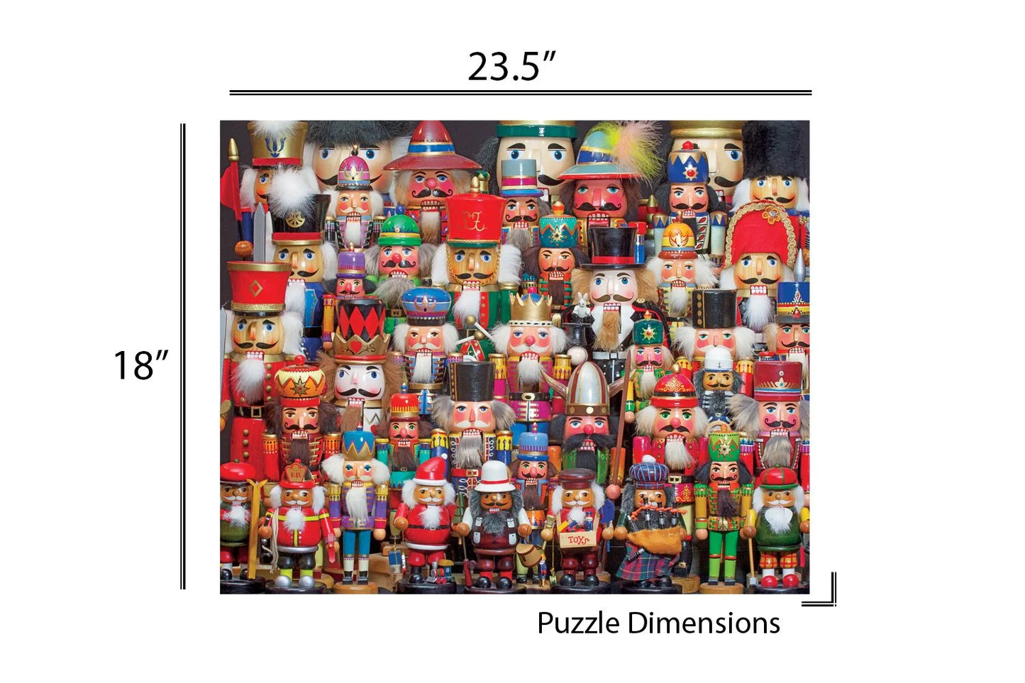 'S 500 Piece Jigsaw Puzzle Nutcracker Collection - Made in USA