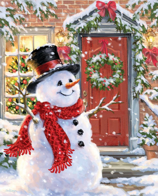'S 500 Piece Jigsaw Puzzle Snow Place like Home - Made in USA
